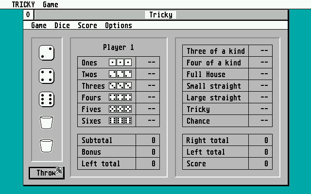 Tricky atari screenshot